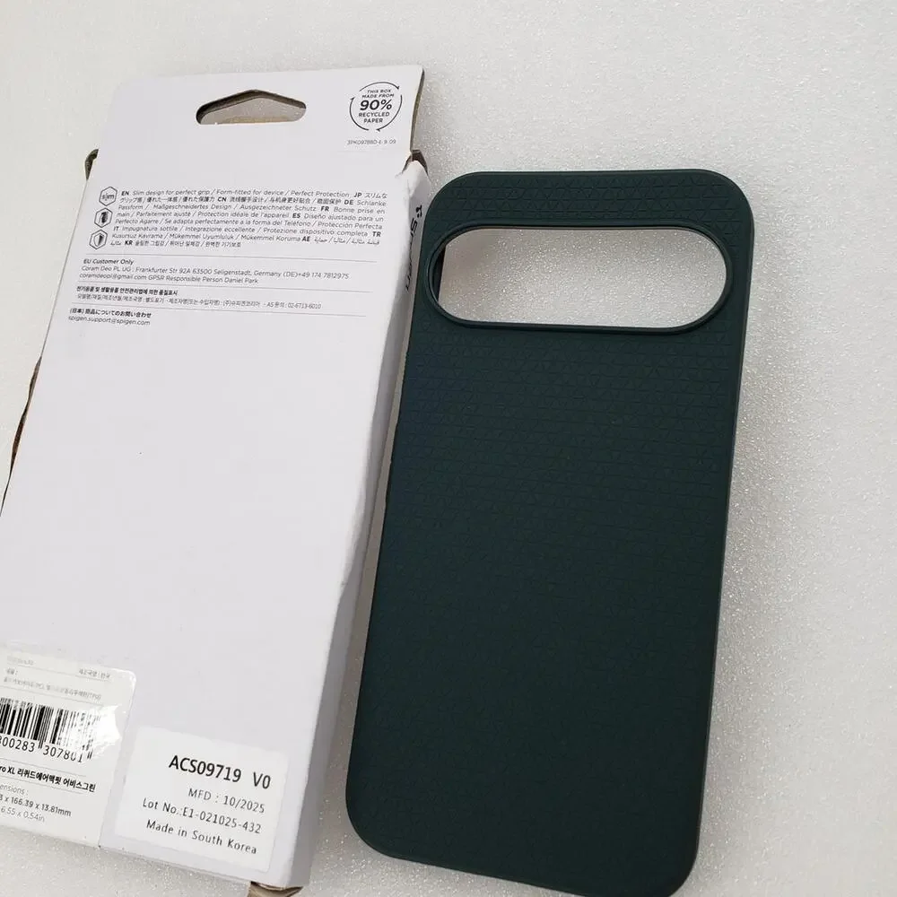 Spigen Liquid Air Case Cover for Google Pixel 10 Pro XL Dark Green